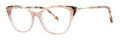 Vera Wang V567 Rose Tortoise Eyeglasses - Color Image