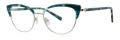 Vera Wang V568 Emerald Eyeglasses - Color Image