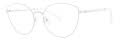 Vera Wang V572 Silver Eyeglasses - Color Image