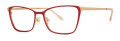 Vera Wang VA42-Alternate Fit Red Eyeglasses - Color Image