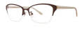 Vera Wang VA45-Alternate Fit Cranberry Eyeglasses - Color Image