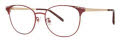 Vera Wang VA56- Alternate Fit Burgundy Eyeglasses - Color Image