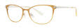 Vera Wang Cedrica Gold Eyeglasses - Color Image