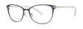 Vera Wang Cedrica Navy Eyeglasses - Color Image