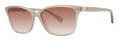 Vera Wang Marina Gold Shimmer Sunglasses - Color Image
