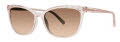 Vera Wang Alexe Sheer Blush Sunglasses - Color Image