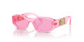 Versace Kids VK4429U Transparent Pink / Fuchsia (5370/5) Sunglasses - Color Image