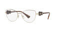 Versace VE1284 Light Gold (1489) Eyeglasses - Color Image