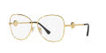 Versace VE1289 Gold (1002) Eyeglasses - Color Image