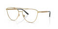 Versace VE1296 Gold (1002) Eyeglasses - Color Image