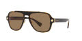 Versace VE2199 Havana/ Orange (1252LA) Sunglasses - Color Image