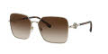 Versace VE2227 Pale Gold / Brown Gradient Dark Brown Lens (125213) Sunglasses - Color Image