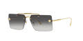 Versace VE2245 Gold/Grey Gradient (10028G) Sunglasses - Color Image