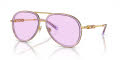 Versace VE2260 Lilac Transparent/Light Violet (10021A) Sunglasses - Color Image
