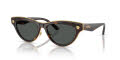 Versace VE2273 Havana/Dark-Grey (108_87) Sunglasses - Color Image