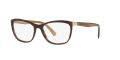 Versace VE3255 Dark Havana (108) Eyeglasses - Color Image