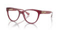 Versace VE3304 Transparent Red (5357) Eyeglasses - Color Image