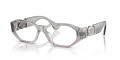 Versace VE3320U Grey-Transparent (593) Eyeglasses - Color Image