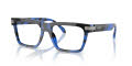 Versace VE3354 Top Black/Havana Blue (5460) Eyeglasses - Color Image
