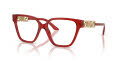 Versace VE3358B Transparent Red (5476) Eyeglasses - Color Image