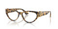 Versace VE3366 Brown Yellow Havana (777) Eyeglasses - Color Image