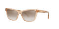 Versace VE4354B Transparent Brown / Gradient Brown Mirror Silver Lens (524194) Sunglasses - Color Image