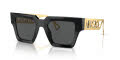 Versace VE4431 Black/Dark Grey (GB1/87) Sunglasses - Color Image