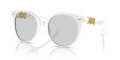 Versace VE4442 White/Photo Grey (314/M3) Sunglasses - Color Image