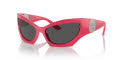 Versace VE4450 Pink / Dark Grey (541787) Sunglasses - Color Image