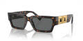 Versace VE4459F Havana/Dark Grey (108/87) Sunglasses - Color Image