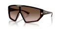 Versace VE4461 Transparent Brown/Brown Gradient (533213) Sunglasses - Color Image