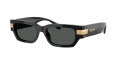 Versace VE4465 Black / Dark Grey (GB1/87) Sunglasses - Color Image