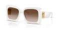 Versace VE4467U White/Dark Grey (546213) Sunglasses - Color Image
