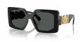 Versace VE4478U Black/Dark-Grey (GB1_87) Sunglasses - Color Image