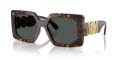 Versace VE4478U Havana/Dark-Grey (108_87) Sunglasses - Color Image