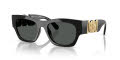 Versace VE4479U Black/Dark-Grey (GB1_87) Sunglasses - Color Image