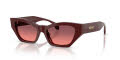 Versace VE4488U Solid Red/Pink Gradient Violet (551520) Sunglasses - Color Image