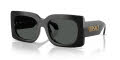 Versace VE4496U Black/Dark Grey (GB1/87) Sunglasses - Color Image