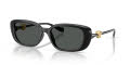 Versace VE4504D Black/Dark Grey (GB1/87) Sunglasses - Color Image
