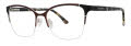 Via Spiga Brunetta Burgundy (900) Eyeglasses - Color Image