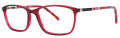 Via Spiga Evangelina Burgundy (900) Eyeglasses - Color Image