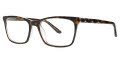 Via Spiga Fiona Tortoise (550) Eyeglasses - Color Image