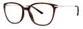 Via Spiga Gemella Tortoise (550) Eyeglasses - Color Image