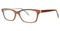 Via Spiga Ilaria Brown (560) Eyeglasses - Color Image