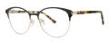 Via Spiga Maristella Black/Gold (500) Eyeglasses - Color Image