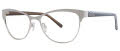Via Spiga Regina Beige/Gold (600) Eyeglasses - Color Image