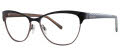 Via Spiga Regina Black/Tan (500) Eyeglasses - Color Image
