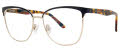 Via Spiga Santina Navy/Gold (770) Eyeglasses - Color Image