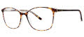 Via Spiga Altea Tort/Crystal (550) Eyeglasses - Color Image