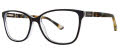 Via Spiga Filippa Black (500) Eyeglasses - Color Image